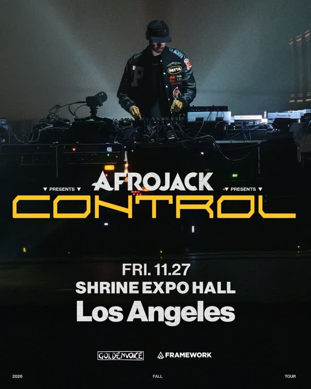 Afrojack is taking CONTROL