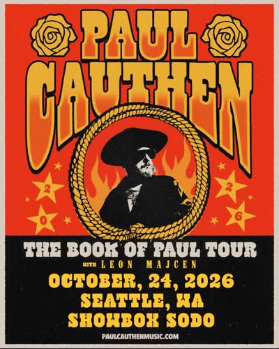 Paul Cauthen is coming to Showbox SoDo