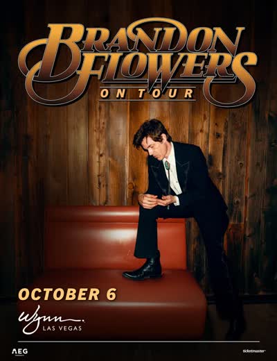 Brandon Flowers is coming to Encore Theater at Wynn Las Vegas
