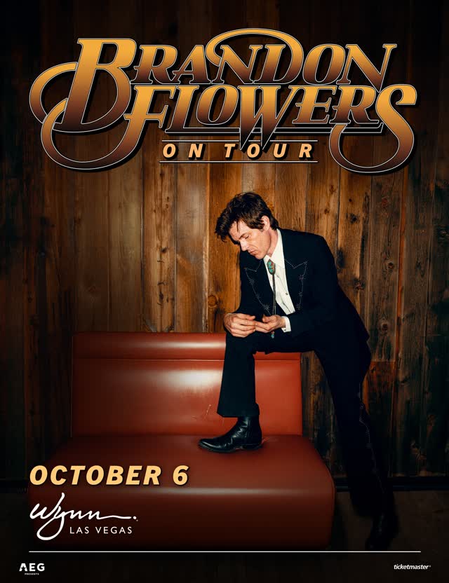 Brandon Flowers is coming to Encore Theater at Wynn Las Vegas