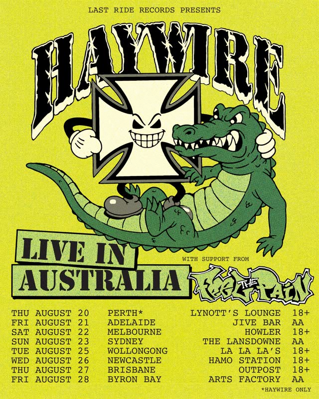 HAYWIRE w/ guests Feel The Pain
