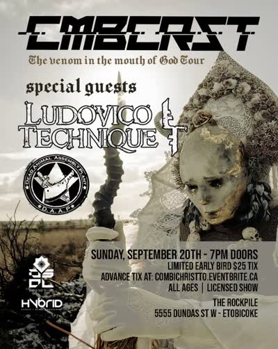 COMBICHRIST comes to Rockpile September 20!!