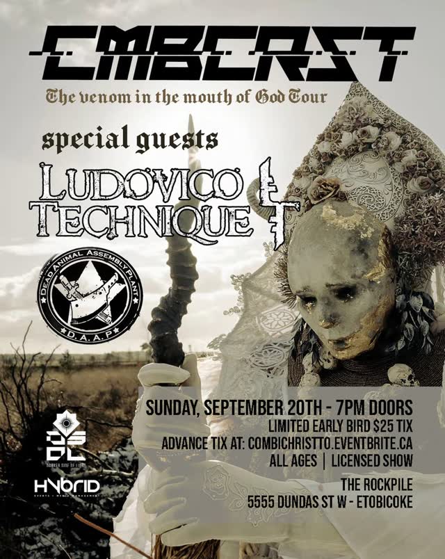 COMBICHRIST comes to Rockpile September 20!!