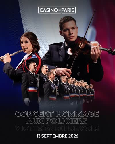 Le concert hommage aux policiers victimes du devoir