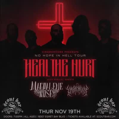 Kingdomcore presents “No Hope In Hell” Tour