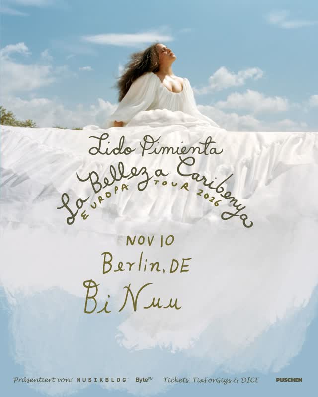 Lido Pimienta La Belleza Caribeña EUROPA TOUR 2026