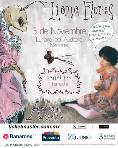 Liana Flores llegará al Lunario del Auditorio Nacional