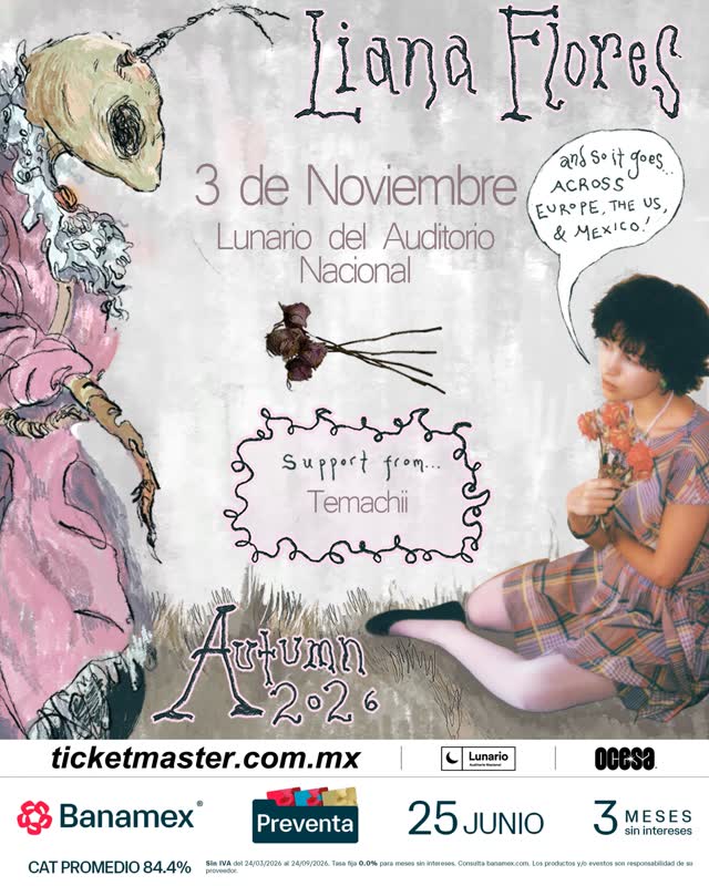 Liana Flores llegará al Lunario del Auditorio Nacional