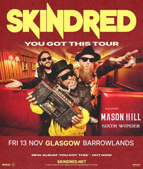 Skindred Scottish show