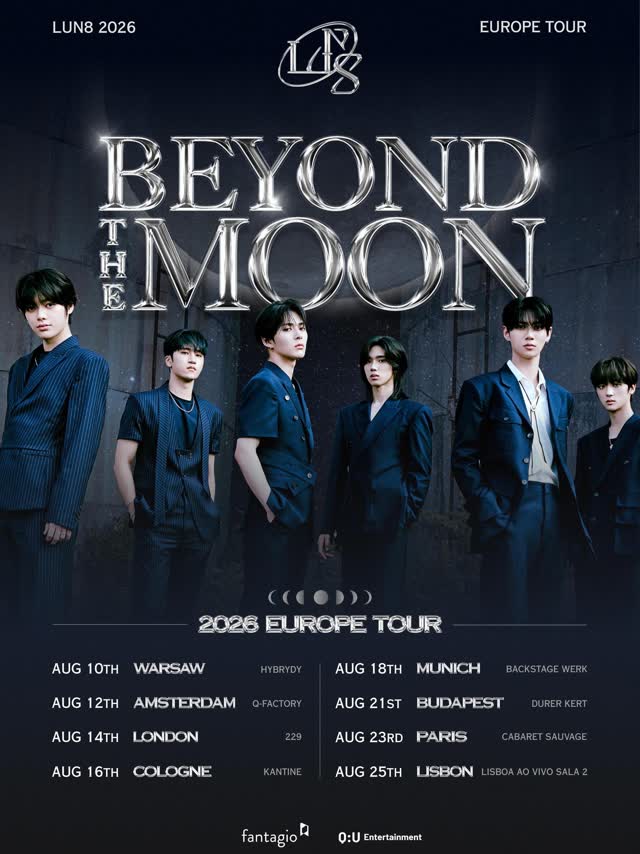 LUN8 2026 EUROPE TOUR: BEYOND THE MOON