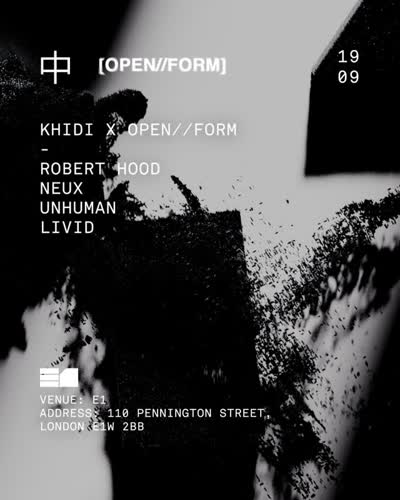 OPEN//FORM x KHIDI