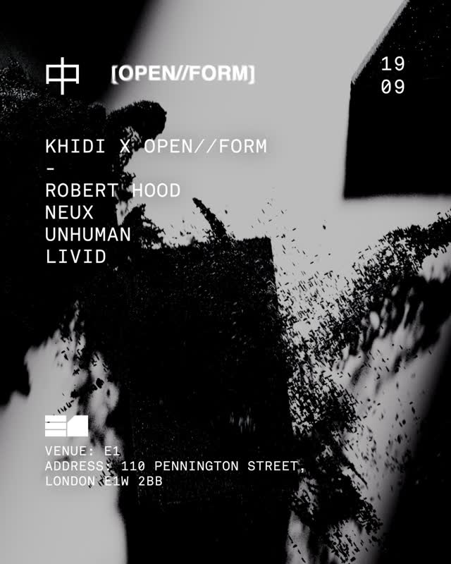 OPEN//FORM x KHIDI