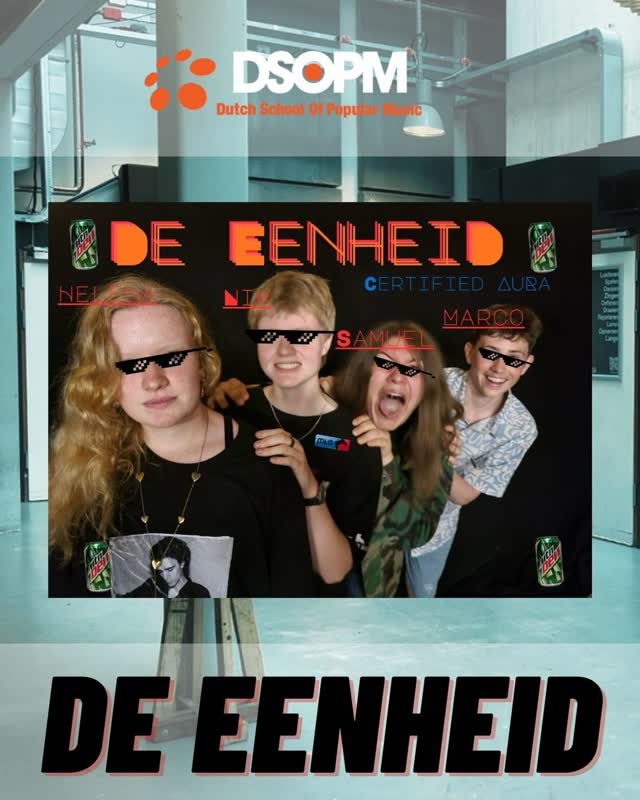 Morgenavond en zondagmiddag popbands van de @dsopm in de zaal van de @qfactory_adam met verfrissende songs, acts en hun harde werk van dit trimester