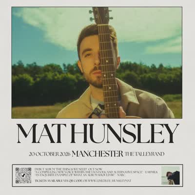 Mat Hunsley Debut Album Tour