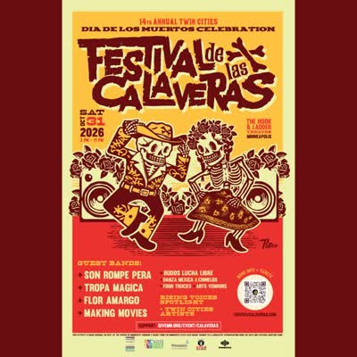 14th Annual Festival de las Calaveras – Twin Cities Día de los Muertos Celebration