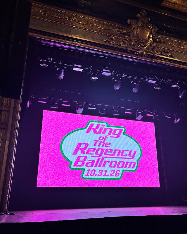 King of The Regency Ballroom