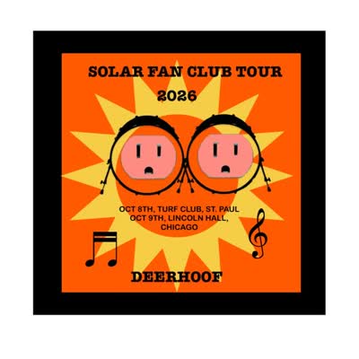 SOLAR FAN CLUB TOUR 2026