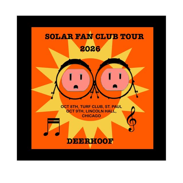 SOLAR FAN CLUB TOUR 2026