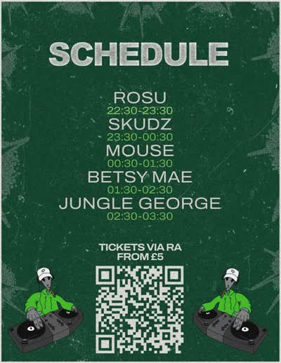 Your Jungle Pressure schedule ahead of tomorrow.