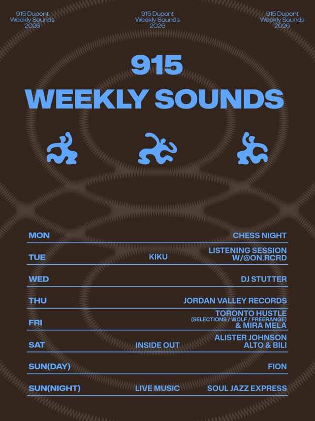 Weekly Music Events at @on.rcrd (Listening Sessions, DJ Sets, Live Acts)