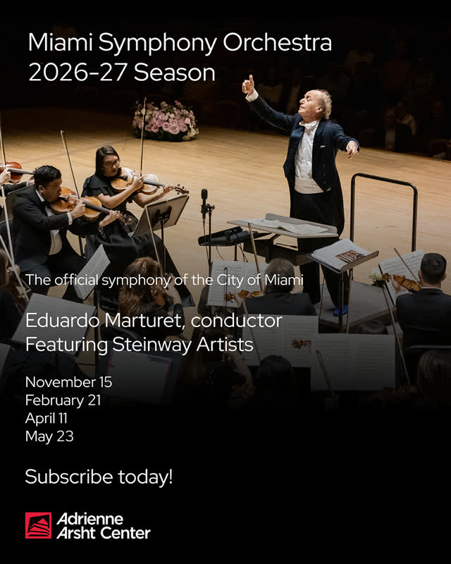 Miami Symphony Orchestra 2026-27 Season
