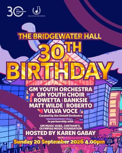 30 years of The Bridgewater Hall