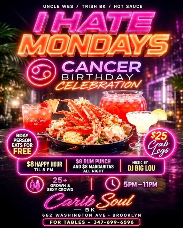 I HATE MONDAYS - Cancer Birthday Celebration for Kim