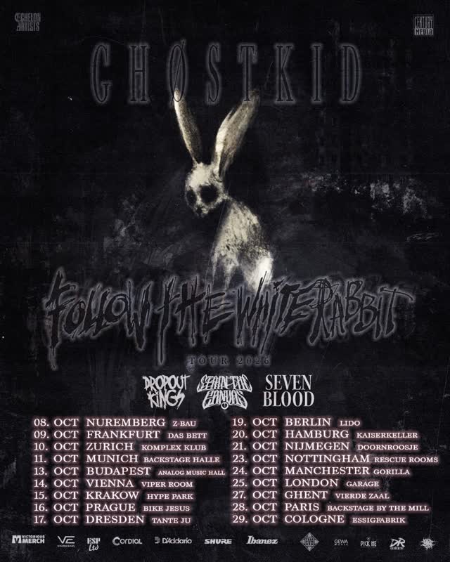 Follow The White Rabbit European Tour 2026