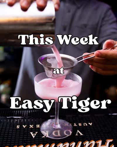 THIS WEEK AT EASY TIGER