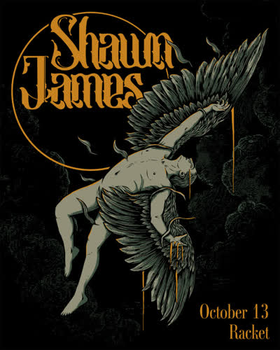 Shawn James takes over October 13th