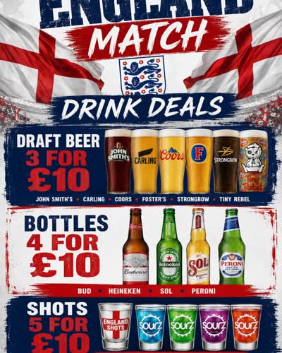 THIS WEEK AT THE PUB - Live Music & Football