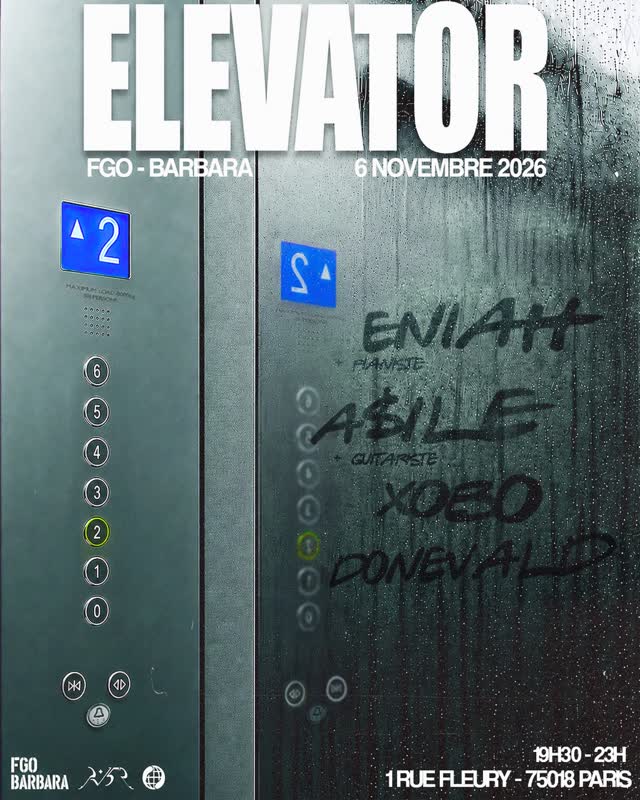 Eniah, Asile, Xobo.216 et Donevald seront en concert