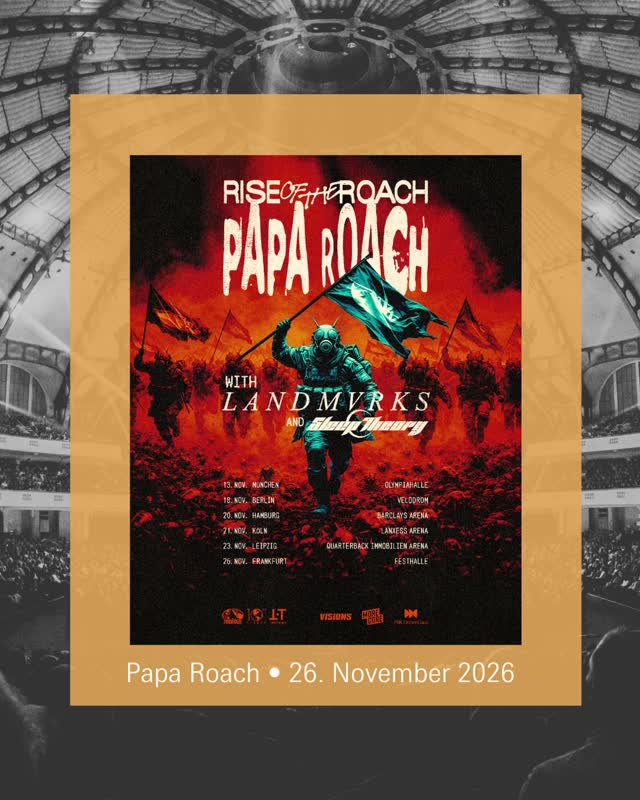 Papa Roach kommen nach Frankfurt!