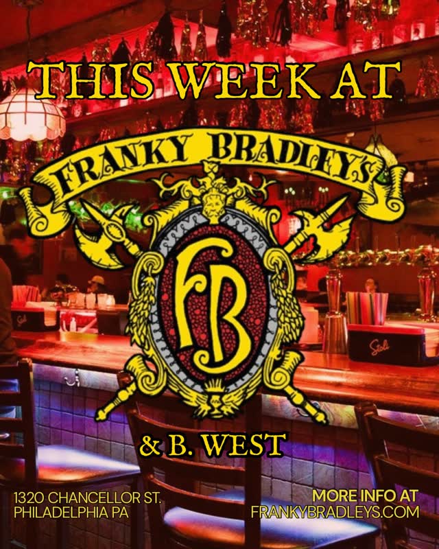 Weekly Lineup at Franky Bradley's (BI-JINX, Opera is a Drag, SpongeBob No Pants, Queer Prom, $5 Friday, Pride Art Show, Jaffe St. Queer Cabaret, Forró Dance Party, Vocal Nest)
