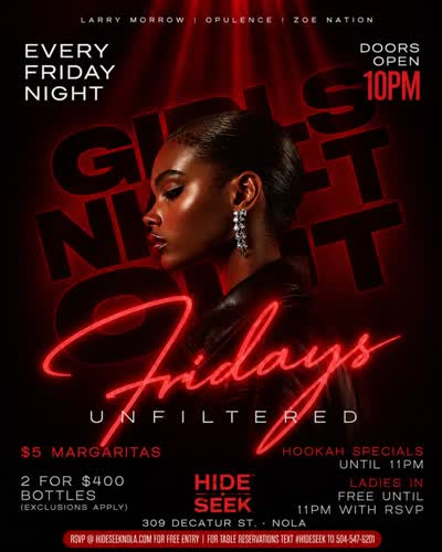 FRIDAYS UNFILTERED {TONIGHT}