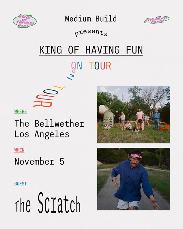 The King of Having Fun is coming