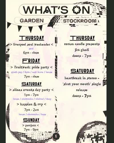 Liverpool Soul Weekender at Kazimier Garden