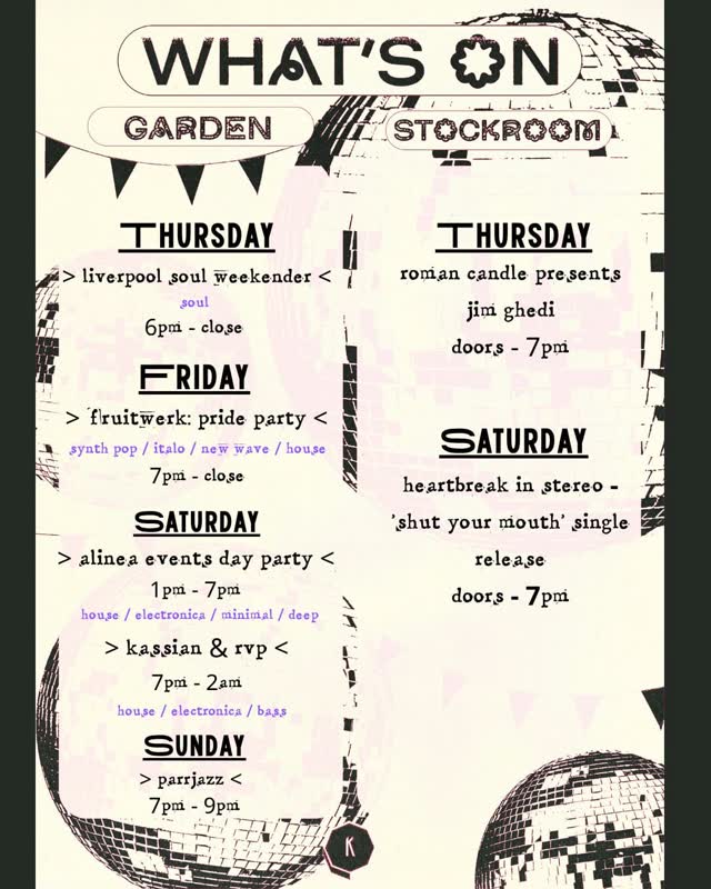 Liverpool Soul Weekender at Kazimier Garden