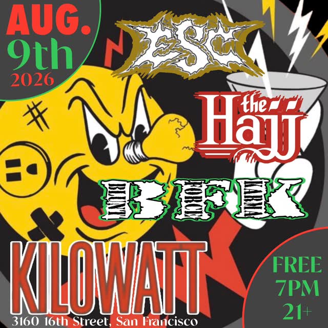 Another one for the Bay Area! San Francisco friends !