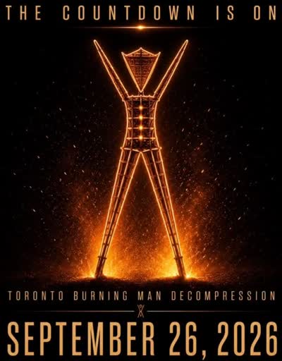 TORONTO BURNING MAN DECOMPRESSION