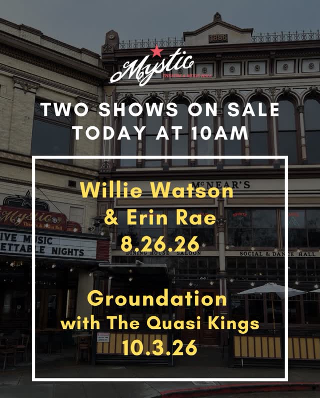 Willie Watson & Erin Rae Way Out West Tour 2026