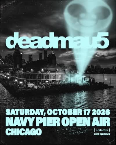 The mau5head is touching down on the lakefront