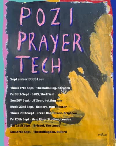 Pozi and Prayer Tech tour