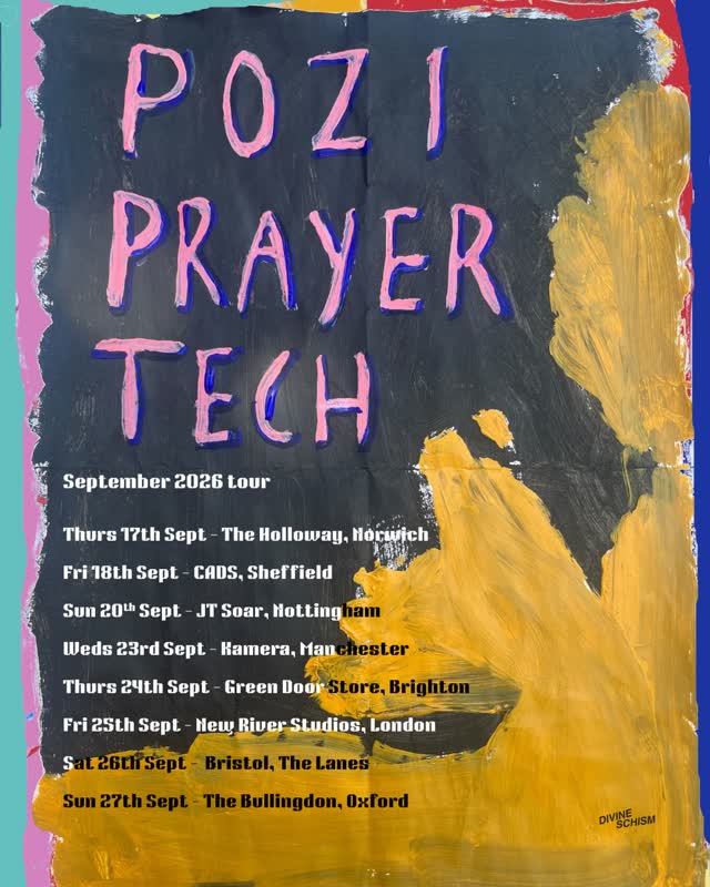Pozi and Prayer Tech tour