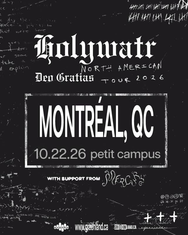 Holywatr with support Mercury