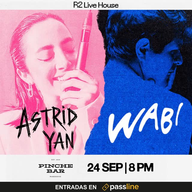 Astrid Yan y Wabi en Pinche Bar