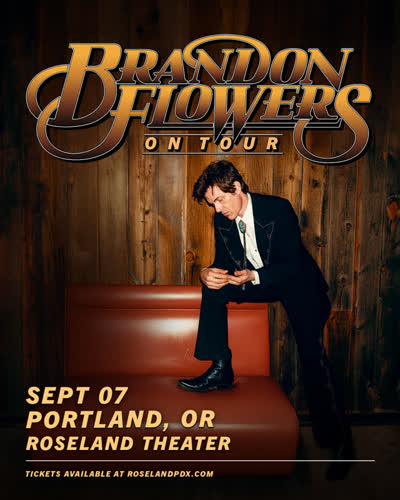 Brandon Flowers Live at Roseland Theater