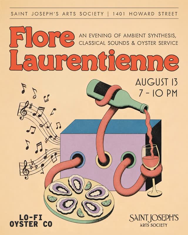 Lo-Fi Oyster Co. & Saint Joseph's Arts Foundation present Flore Laurentienne