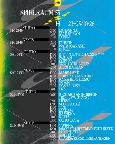 ADE TIMETABLE