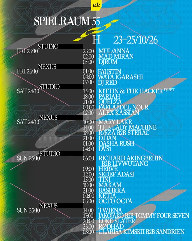 ADE TIMETABLE
